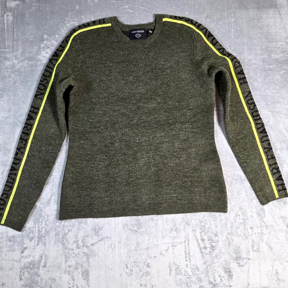 Harley-Davidson Women's Vioer‎ Crewneck Sweater Grape Leaf Sz XL